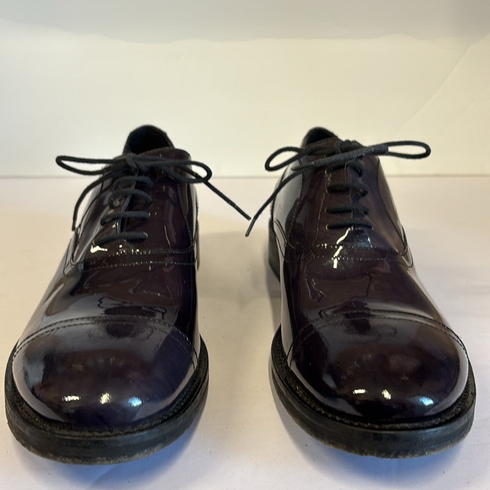Cobbler Black Patent Leather Men’s Dress Shoes - Picture 3 of 15